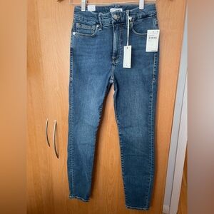 BNWT Good American Good Legs Cropped Skinny Jeans size 4